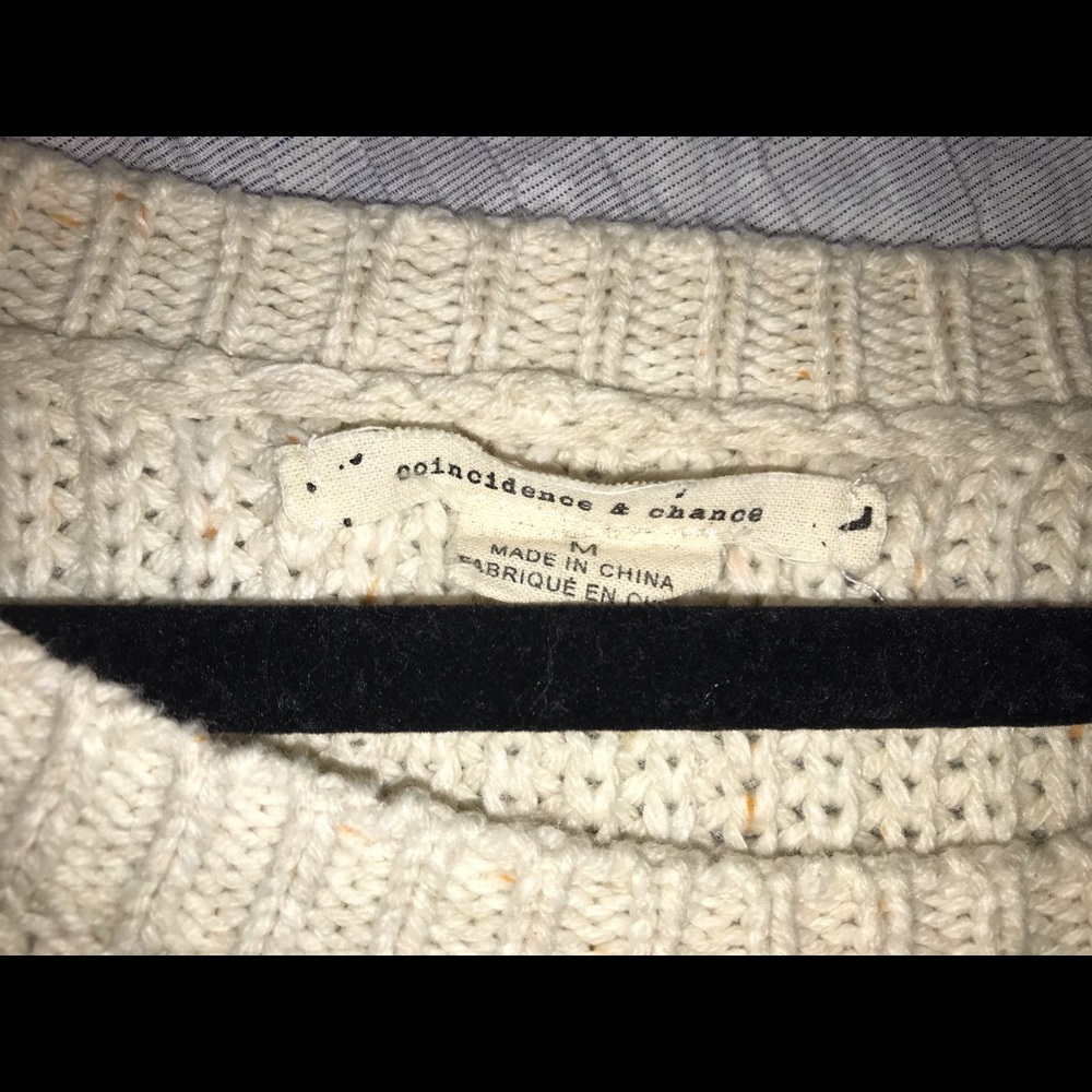 Urban Outfitters cream sweater